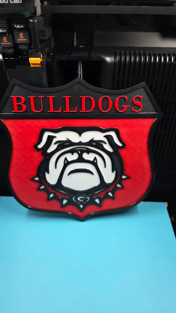 Georgia Bulldogs Road Sign
